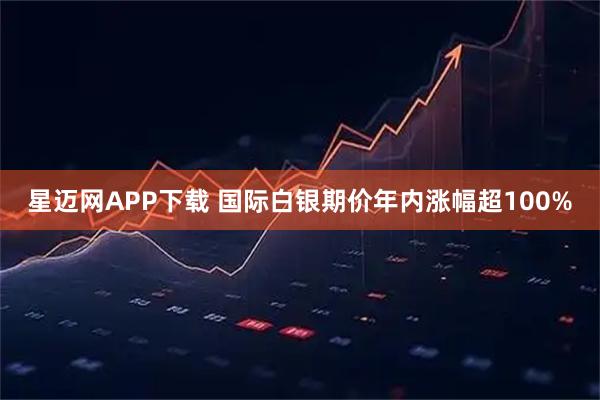 星迈网APP下载 国际白银期价年内涨幅超100%